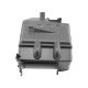 Black, waterproof, hard plastic carrying case