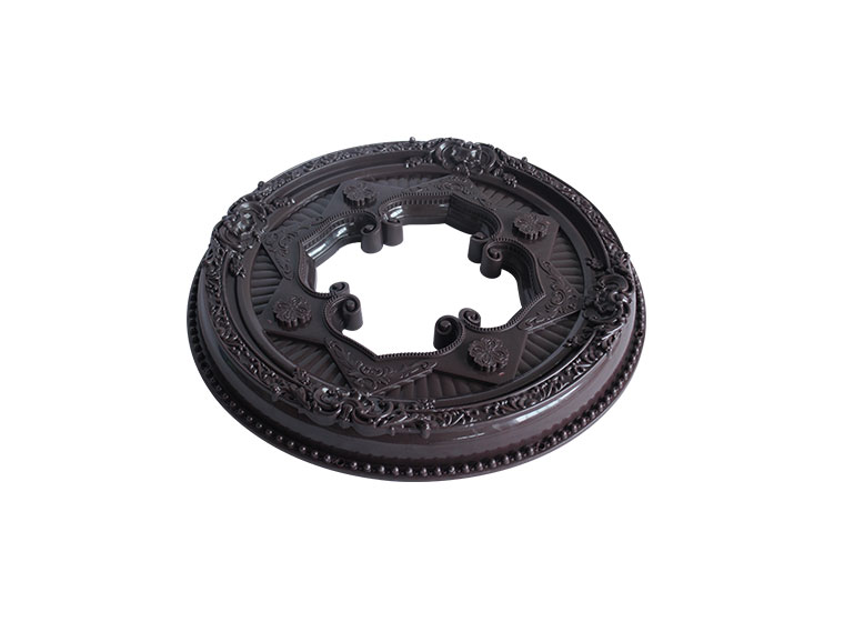 Plastic decorative hardware