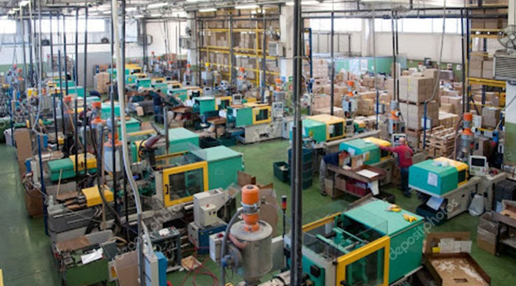 Injection molding factory