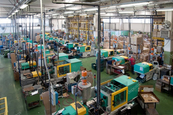 Injection molding factory