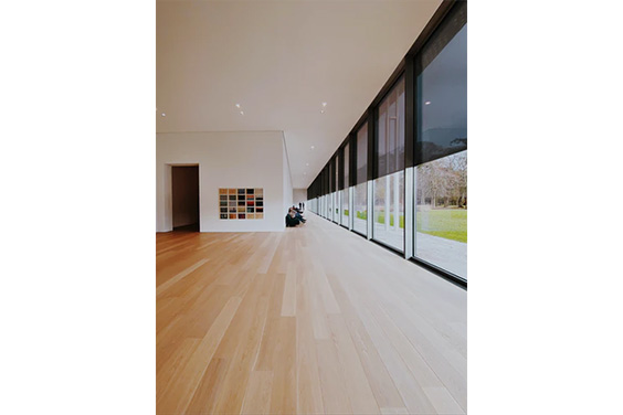 Semi-Gloss Finish on a Wooden Flooring