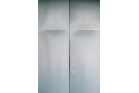 White Surface Finishing of Panels of a Building