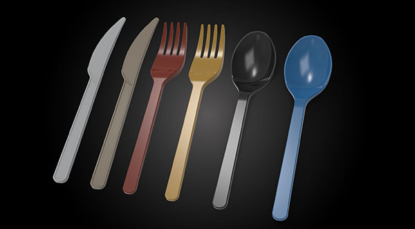 plastic knife fork spoon design