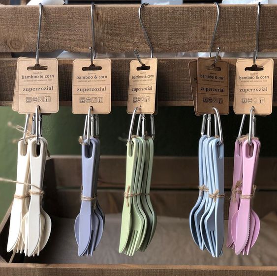 Eco-friendly travel cutlery