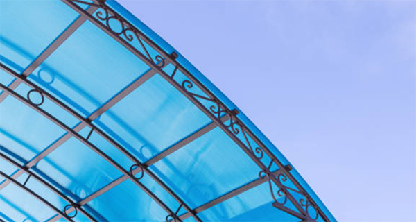 plastic pavilion roof