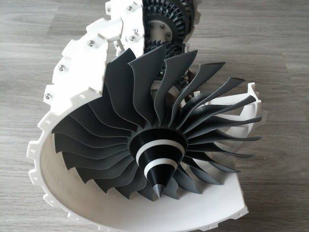 3D Printed Jet Engine