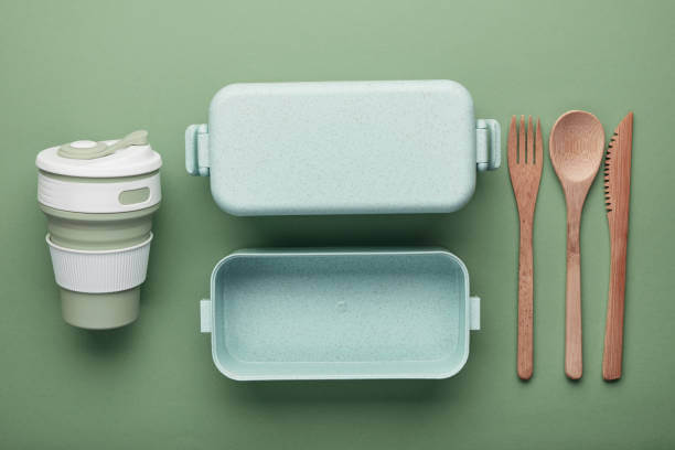 A Set of Plastic Cutlery