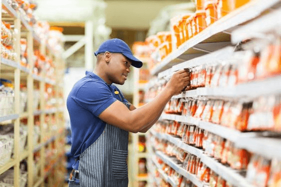 Man in Supermarket