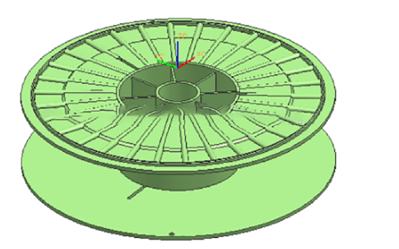 Design of Plastic spool Mould