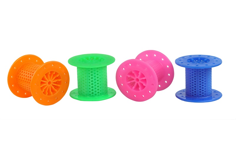 Plastic textile spool