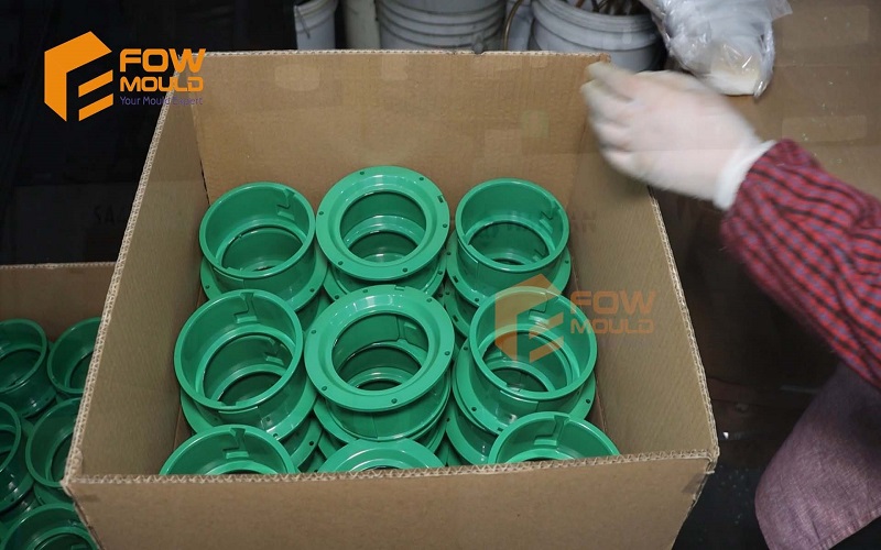 PE injection molded parts