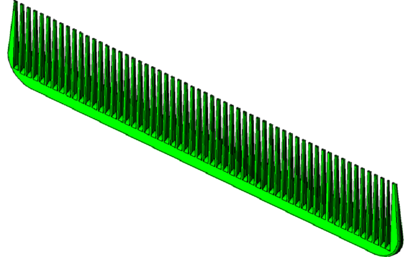 When designing a comb mould for manufacturing purposes, several key factors must be taken into consideration to ensure the production of high-quality and functional combs. Here are some of the key points of design: