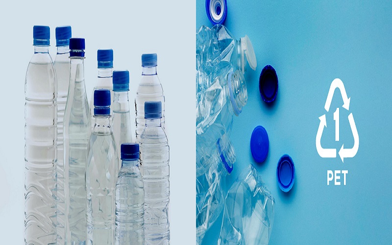 PET plastic bottles