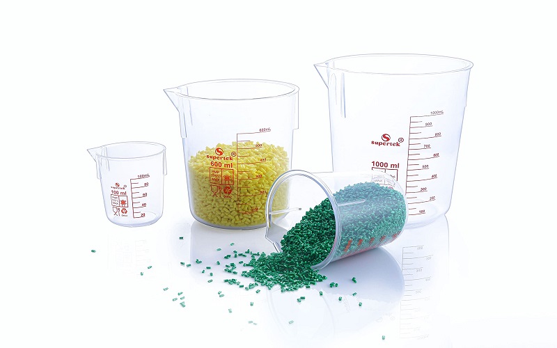 PMP (TPX) Plastic Measuring Beaker