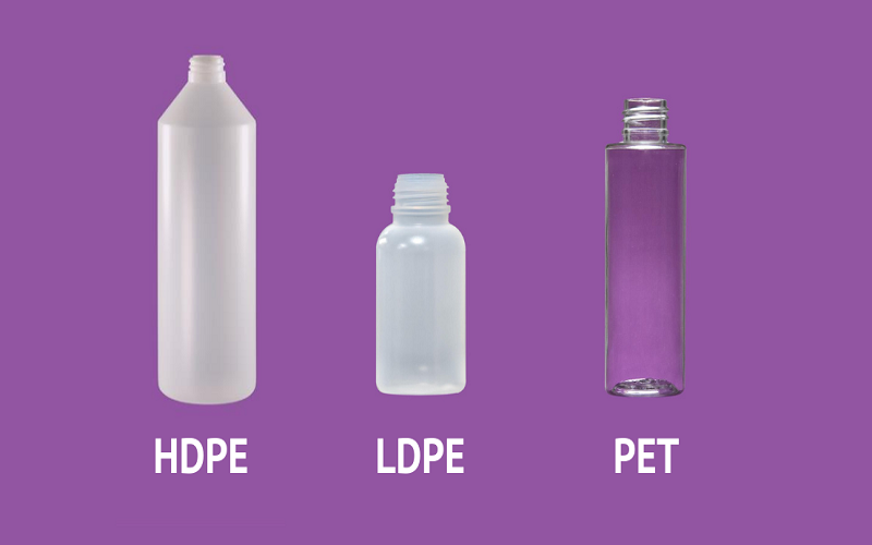 HDPE vs LDPE vs PET