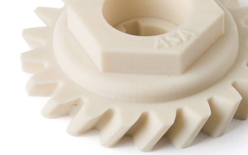 ASA printed parts