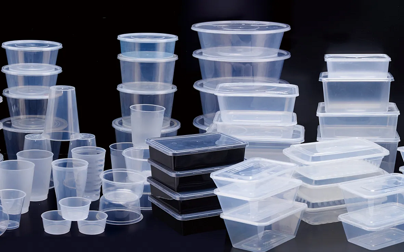 Injection molded packaging