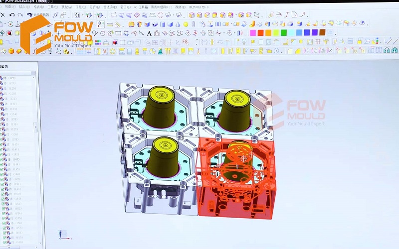 Design for Multi cavity Injection Mould