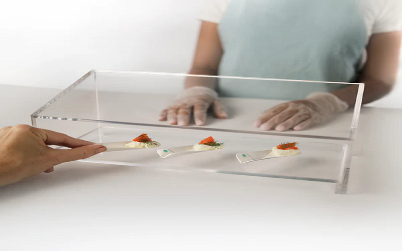 acrylic food grade storage containers