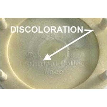 Discoloration